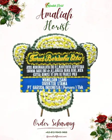 Papan Bunga Duka Venue Akad Nikah Jakarta